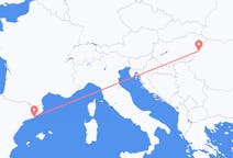 Flights from Barcelona in Spain to Oradea in Romania