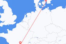 Flyg från Clermont-Ferrand till Köpenhamn
