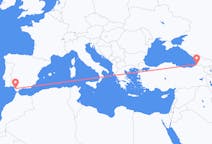 Flyrejser fra Batumi, Georgien til Jerez, Spanien