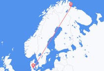 Flights from Sønderborg, Denmark to Kirkenes, Norway