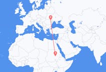 Flyg från Khartoum, Sudan till Iași, Sudan