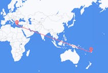 Flyg från Nadi, Fiji till Chania, Grekland