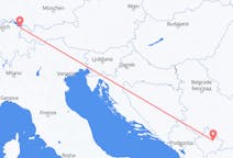 Flights from Thal, Switzerland to Pristina, Kosovo