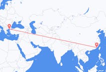 Flyreiser fra Xiamen, til Alexandroupolis