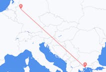 出发地 德国多特蒙德目的地 希腊卡瓦拉的航班