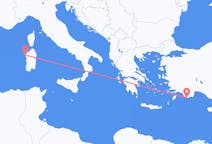 Flights from Kastellorizo, Greece to Alghero, Italy