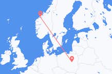 Vluchten van Molde naar Warschau