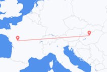 Vluchten van Poitiers, Frankrijk naar Boedapest, Hongarije