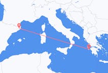 スペインのから ジローナ、ギリシャのへ ザキントス島フライト