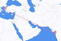 出发地 印度出发地 孟买目的地 土耳其伊兹密尔的航班