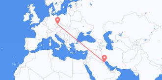 Flights from Kuwait to the Czech Republic