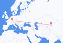 Flights from Almaty to Strasbourg