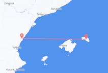 Flüge von der Stadt Menorca in die Stadt Castellon de la Plana