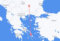 Flyg från Paros, Grekland till Plovdiv, Bulgarien