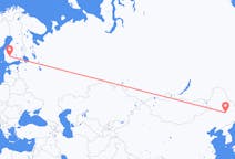 Flights from Harbin to Tampere