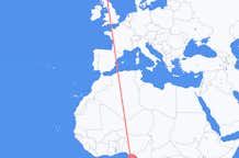 Flyg från São Tomé till Edinburgh