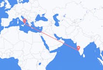 Flyreiser fra Mangalore, India til Lamezia Terme, Italia