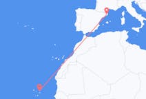 Flyg från Sal, Kap Verde till Girona