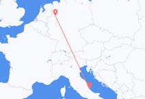 Flyreiser fra Münster, Tyskland til Pescara, Italia