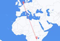 Flyreiser fra Bujumbura, til Amsterdam