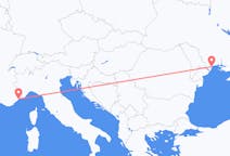 Flights from Odessa, Ukraine to Nice, France