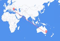 Flyrejser fra Moruya, Australien til Istanbul, Tyrkiet