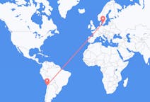 Flyrejser fra Antofagasta, Chile til Ängelholm, Sverige