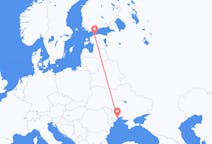 Vols de Tallinn, Estonie pour Odessa, Ukraine
