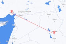 Flyreiser fra Baghdad, til Adana