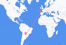 Flyg från Corrientes, Argentina till Vigo, Spanien