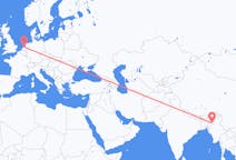 Flyreiser fra Imphal, India til Amsterdam, Nederland