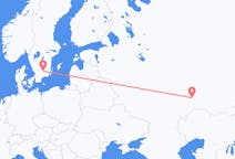 Fly fra Samara til Växjö