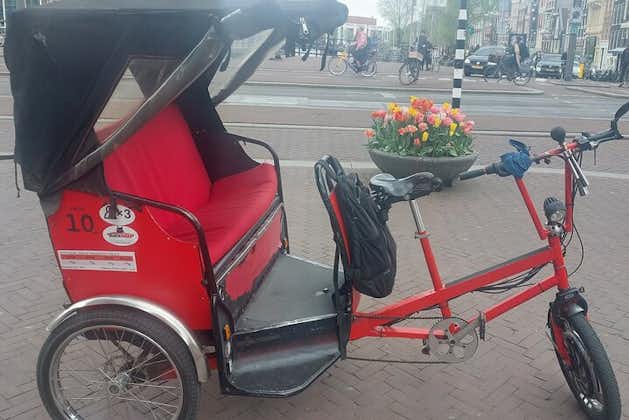Tour privado de 2 horas en rickshaw por Ámsterdam