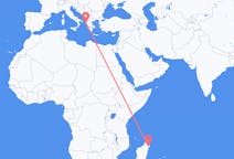 Flyreiser fra Maroantsetra, Madagaskar til Korfu, Hellas