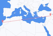 Flyg från Essaouira, Marocko till Mardin, Turkiet
