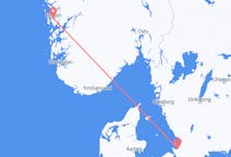 Flights from Bergen to Angelholm