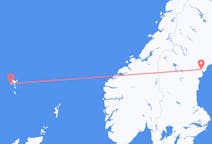 Vols depuis Sollefteå, Suède pour Sørvágur, îles Féroé