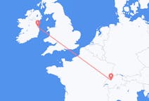 Flyg från Dublin, Irland till Bern, Schweiz