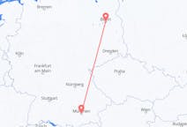 Flyreiser fra Berlin, Tyskland til München, Tyskland