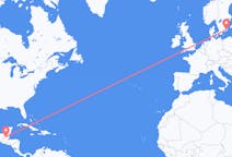Flights from Flores, Guatemala to Kalmar, Sweden