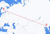 出发地 中国出发地 瀋陽市目的地 芬兰库奥皮奥的航班