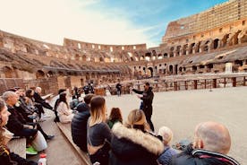 Colosseum VIP access with arena and ancient Rome small group tour