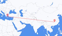 出发地 中国长沙市目的地 希腊帕罗奇亚的航班