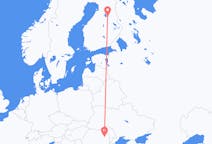 Flights from Kajaani, Finland to Bacău, Romania