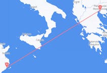 Flyreiser fra Sfax, Tunisia til Thessaloniki, Hellas