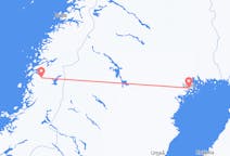 Fly fra Mosjøen til Luleå