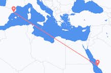 Flights from Jeddah to Barcelona