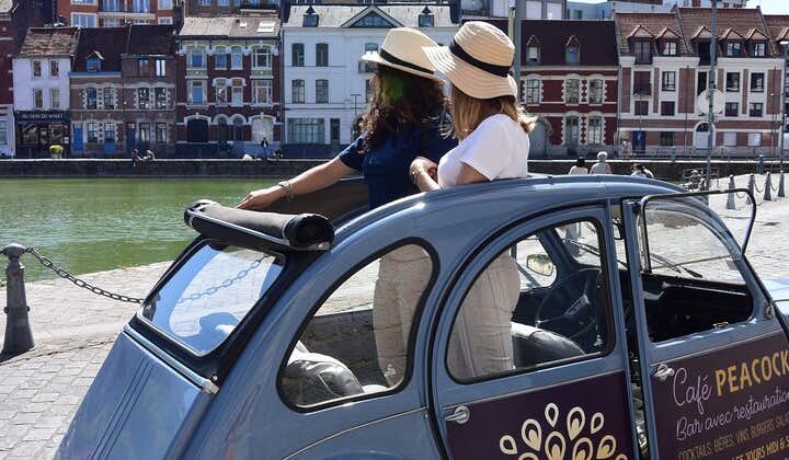 1 Hour Private Lille Tour by Convertible 2CV with a Local Products Tasting