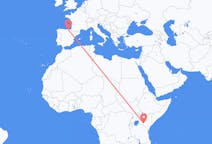 Flyrejser fra Nairobi til Bilbao