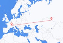 Flights from Pavlodar to Geneva